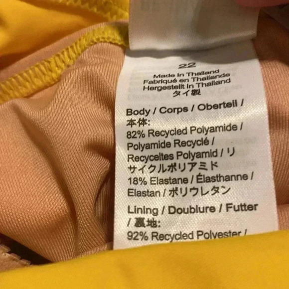 Yellow Women's Swimwear - Picture 9 of 11